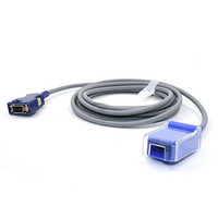 White Nellcor Doc-10 Sensor Extension Cable
