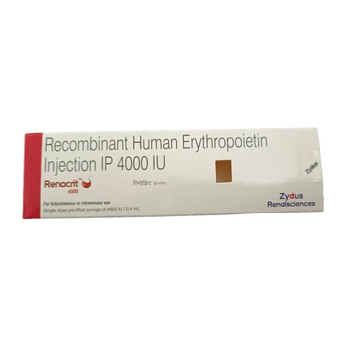 4000 IU Recombinant Human Erythropoietin Injection IP