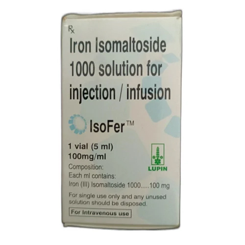 Isofer Iron Isomaltoside 1000 Solution Injection