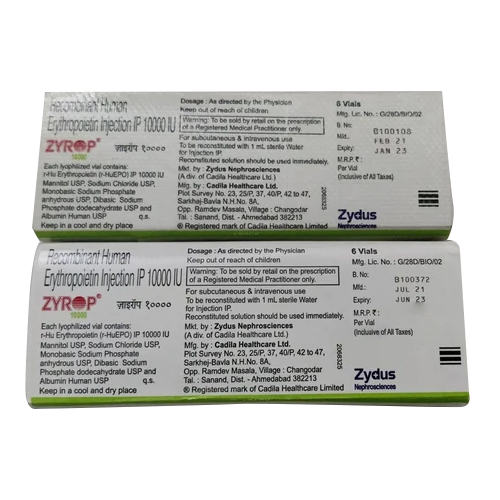 Erythropoietin Injection