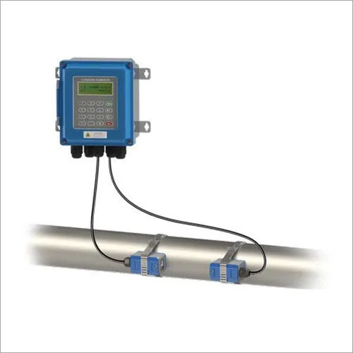 Mild Steel Ultrasonic Clamp On Flowmeter