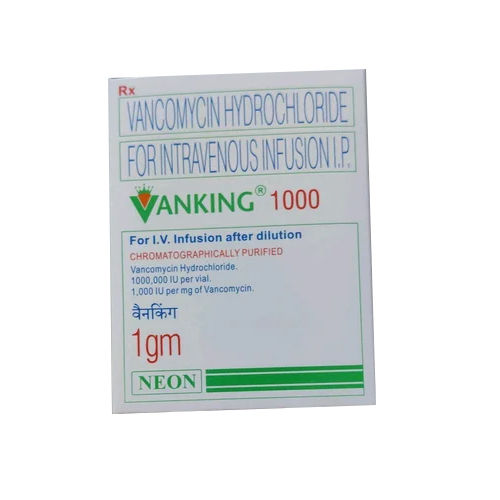 Vancomycin Hydrochloride For Intravenous Infusion I.p. Injection