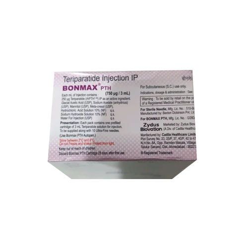 Transparent Bonmax Pth 750mg Injection