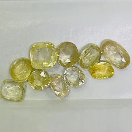 Natural Ceylon Srilankan Yellow Pukhraj Sapphire