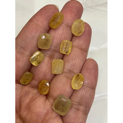 NGF Yellow Sapphire Pukhraj Gemstone