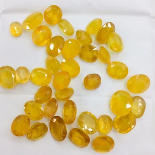 Bangkok Natural Yellow Sapphire Pukhraj Gemstone