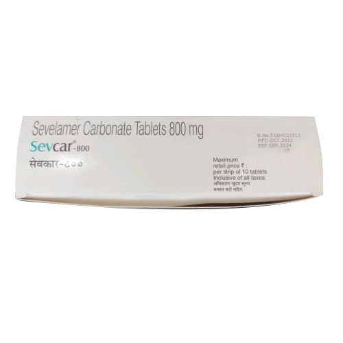 Sevcar 800 Tablet Recommended For: Doctor