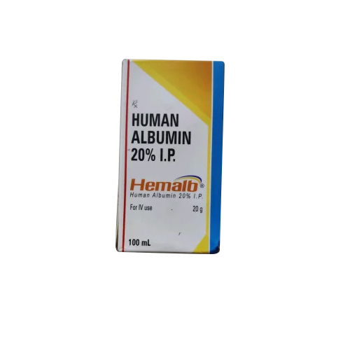 Hemalb Human Albumin 20 I P
