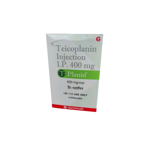 Teicoplanin Injection I.P. 400 Mg Shelf Life: 3 Years