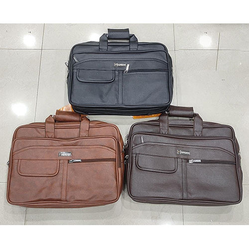 PU Leather Office Laptop Bag