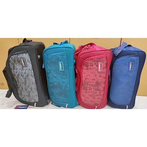 Printed Duffle Luggage Bag