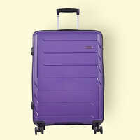 Polypropylene Luggage Trolley Bag - Color: Purple