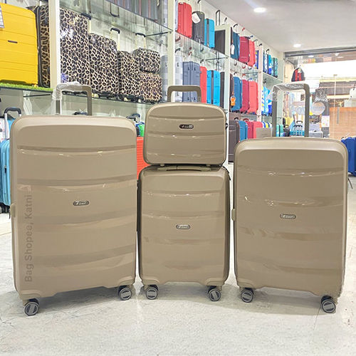 Hard Sided Polypropylene Trolley Bag