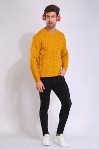 Mens Cable Sweater