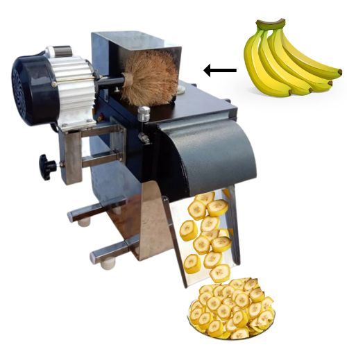 Banana Slicer Machine - Stainless Steel, 220-240V | Automatic, ECO Friendly, Industrial Use, 1 Year Warranty
