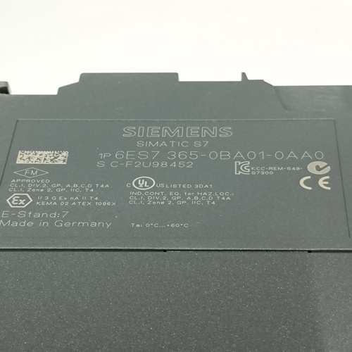 SIEMENS SIMATIC S7-300 6ES7365-0BA01-0AA0 PLC MODULE