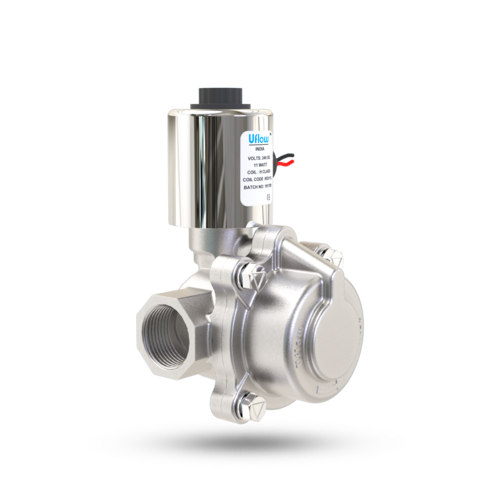 Pilot Operated Piston Type Steam Valve
