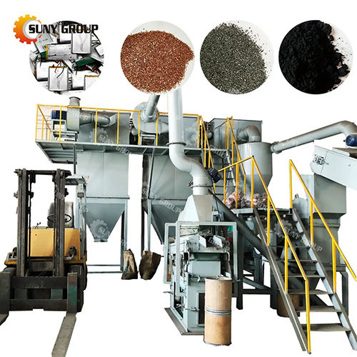 Lithium Battery Crushing And Separating Recycling Line - Application: Industrial