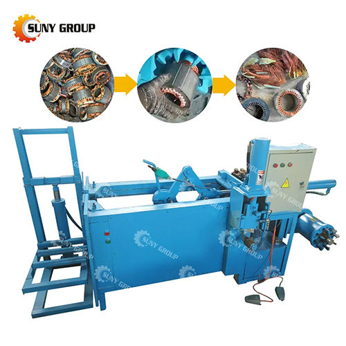 Used Motor Cutting Peeling Machine