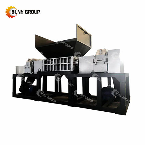 Double Shaft Shredder Machine Plastic Bucket Shredder Machine