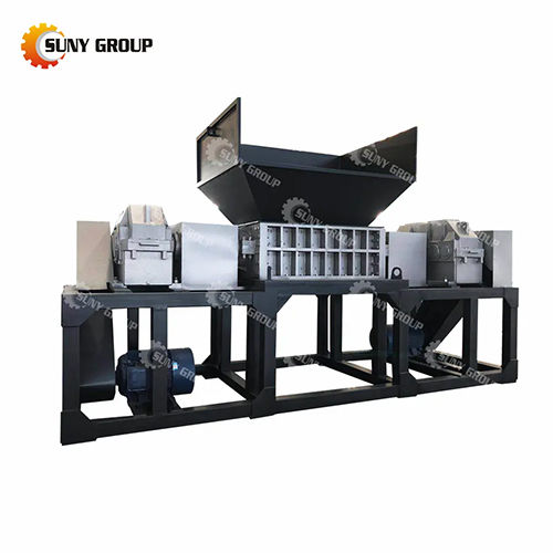 Double Shaft Plastic Recycling Shredder Machine