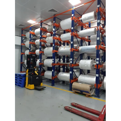 Blue Cantilever Racking Systems