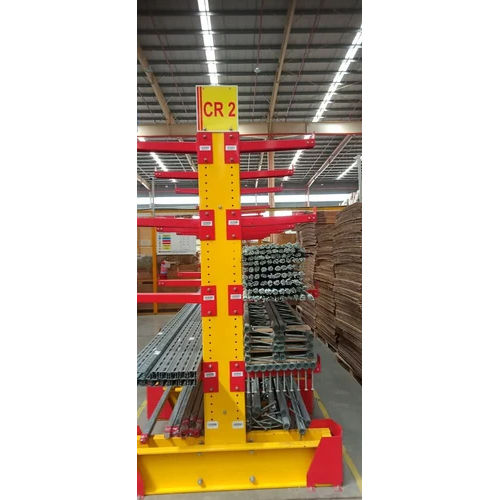 Red & Yellow Multitier Shelving Systems