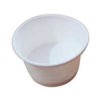 Paper Ice Cream Cup - 125 Ml, Cold-resistant, Eco-friendly Disposable, Plain White Design For Easy Customization