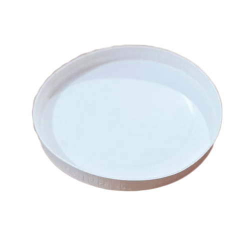 80Mm Paper Cup Lid - Color: White