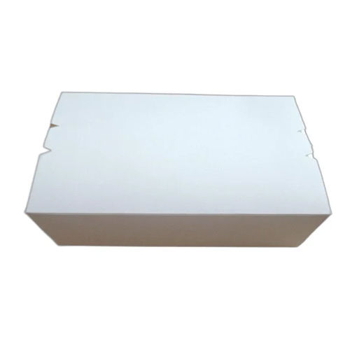 White Paper Food Packaging Box - Size: Different Available