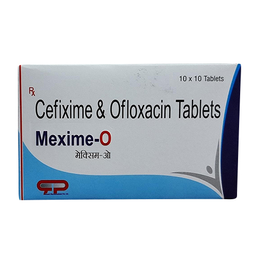 Cefixime 200 MG And Ofloxacin 200 MG Tablets