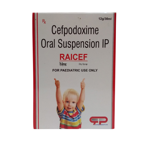 Cefpodoxime 12GM Oral Suspension IP 30 ML