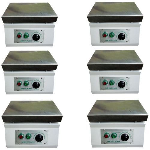 Laboratory Rectangular Heating Plate with Cast Iron Top