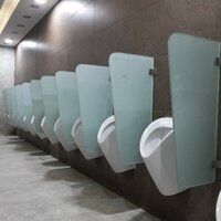 Glass Urinal Partition