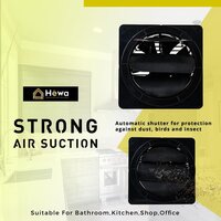 Leo 150 mm Exhaust Fan with Back Flaps
