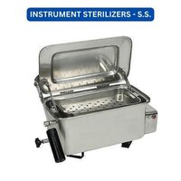 Instrument Sterilizers - Stainless Steel, Lightweight Design | Large Storage Capacity, Sturdy Build, Hassle-free Functionality