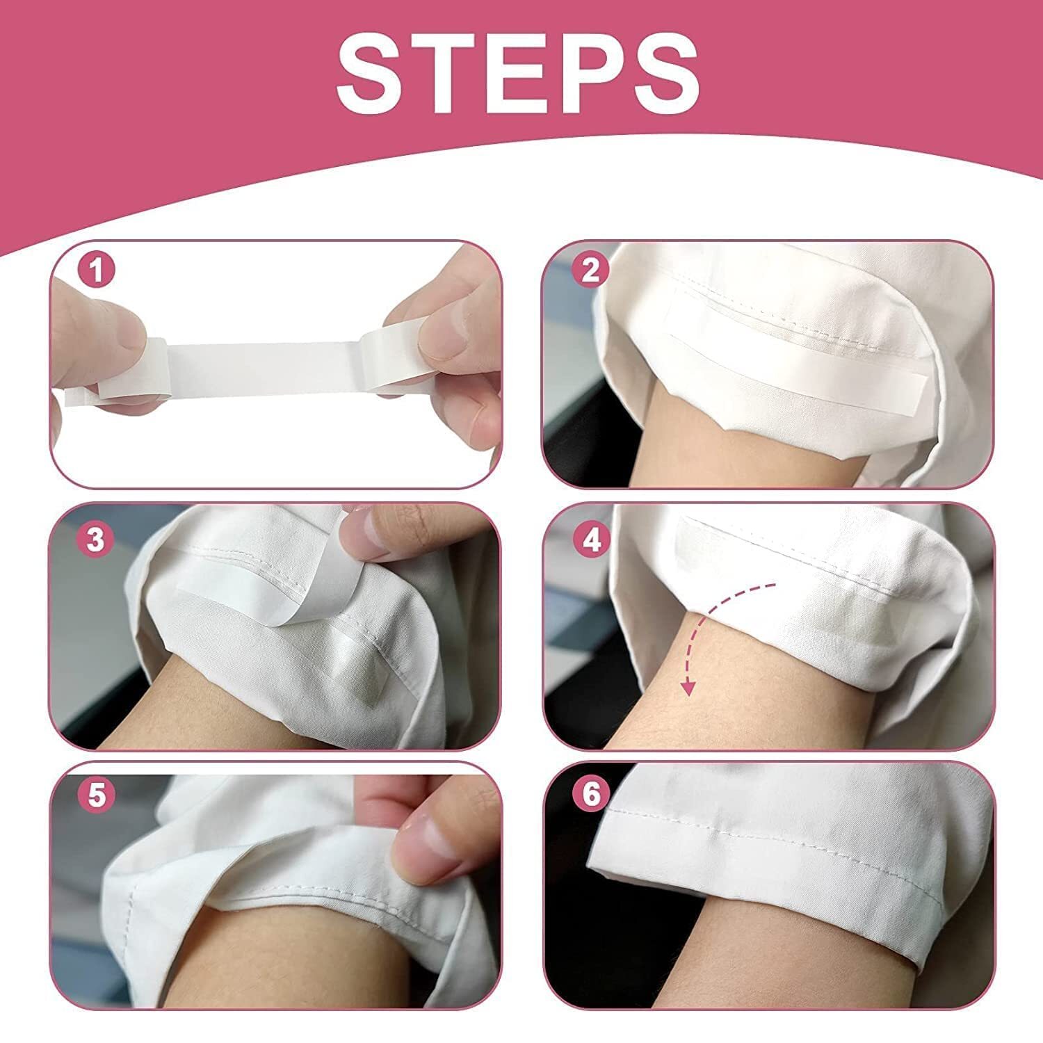Double sided body fashion tape for women clothes Double Sided transparent cloth sticking Skin Tape for women Clothing and Body All Day invisible