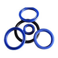 Hydraulic Rod Seals - Rubber Material, Various Sizes Available | Rigid Hardness, Industrial Usage Style For Hydraulic Applications