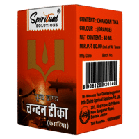 Chandan Tika 40 ML Orange