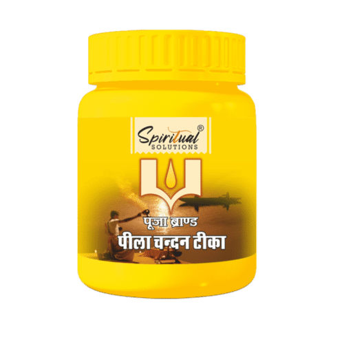 Indian Chandan Tika 40 Ml Yellow