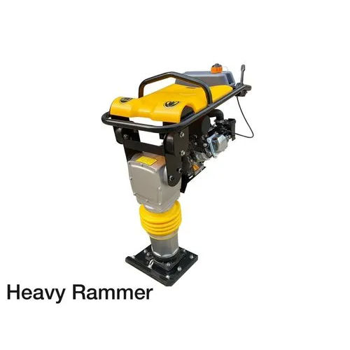 Yellow Honda Gx-160 Petrol Tamping Rammer