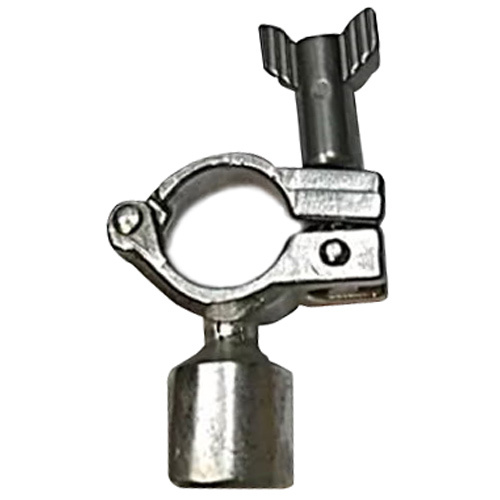 Silver Ss Pipe Clamp