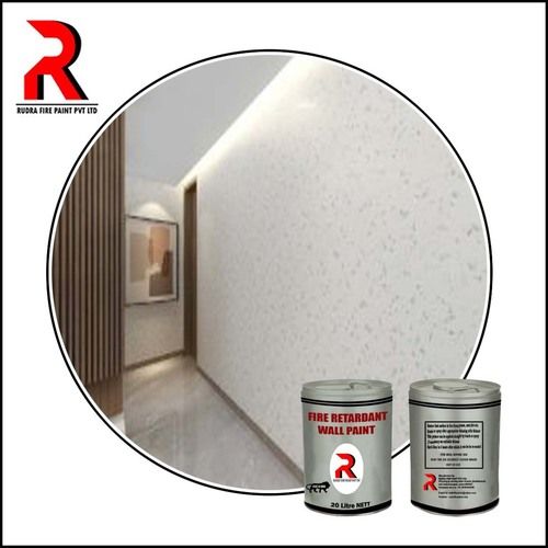 White Fire Retardant Wall Paint Solvent Based