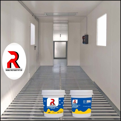 White Fire Retardant Wall Paint Water Based at Best Price in Surat