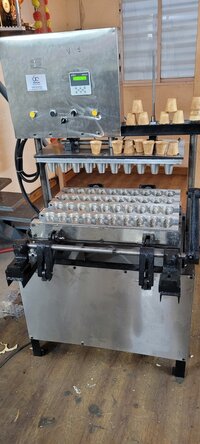 Semi Automatic (Penumatic) Tea Cup Making Machine