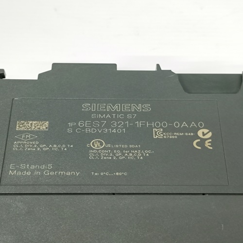 SIEMENS SIMATIC S7-300 6ES7321-1FH00-0AA0 DIGITIAL INPUT MODULE