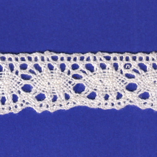 Cotton Thread White Lace, For Dupatta at Rs 35/meter in Mumbai