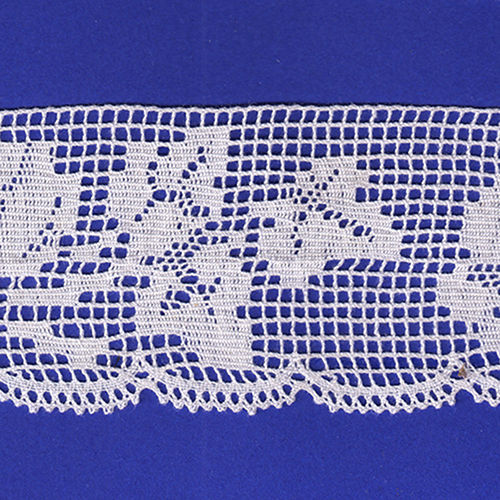 Embroidered Crochet Strips 10-1965