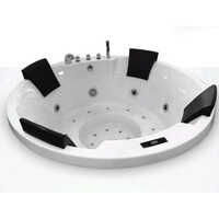 Round Acrylic Bathtubs - Color: White