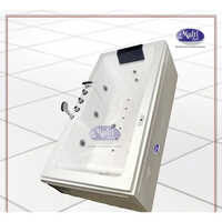 Durable Acrylic Jacuzzi Bathtub - Color: White